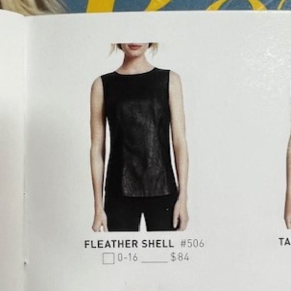 Cabi Size 8 Fleather Shell - Picture 2 of 6